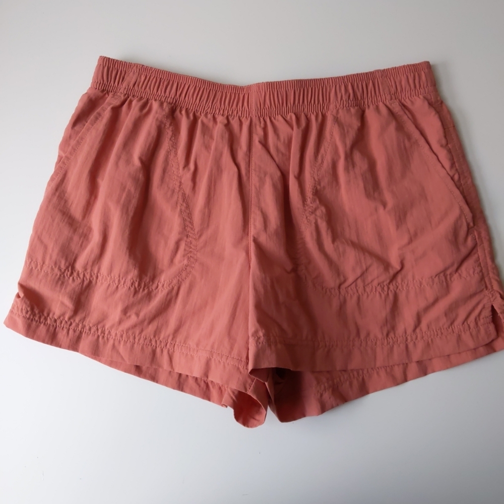 Columbia Nylon Shorts Orange Women's Small